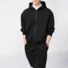 Unisex oversized hoodie met ritssluiting