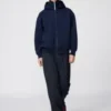Unisex oversized hoodie met ritssluiting