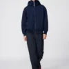 Unisex oversized hoodie met ritssluiting