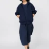 Unisex oversized hoodie met ritssluiting