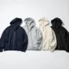 Unisex oversized hoodie met ritssluiting