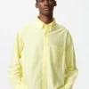 Unisex oversized Oxford-overhemd