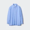 Unisex oversized Oxford-overhemd