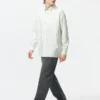 Unisex oversized Oxford-overhemd | Gestreepte