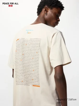 Unisex Peace for All T-shirt met opdruk | Akamai Technologies