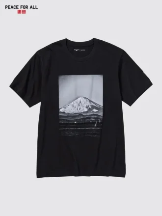 Unisex Peace for All T-shirt met opdruk | Daido Moriyama