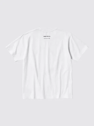 Unisex Peace for All T-shirt met opdruk | Hakuju Kuiseko