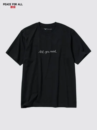 Unisex Peace for All T-shirt met opdruk | Herzog & De Meuron
