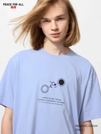 Unisex Peace for All T-shirt met opdruk | Honjo