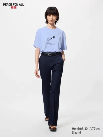 Unisex Peace for All T-shirt met opdruk | Honjo