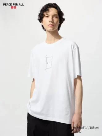 Unisex Peace for All T-shirt met opdruk | Ichiro Suzuki