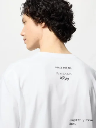 Unisex Peace for All T-shirt met opdruk | Ichiro Suzuki