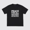 Unisex Peace for All T-shirt met opdruk | Kashiwa Sato