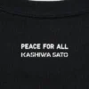 Unisex Peace for All T-shirt met opdruk | Kashiwa Sato