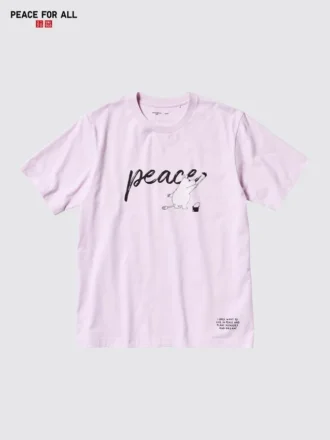 Unisex Peace for All T-shirt met opdruk | Moomin
