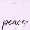 Unisex Peace for All T-shirt met opdruk | Moomin