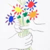 Unisex Peace for All T-shirt met opdruk | Pablo Picasso