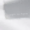 Unisex Peace for All T-shirt met opdruk | Tokujin Yoshioka