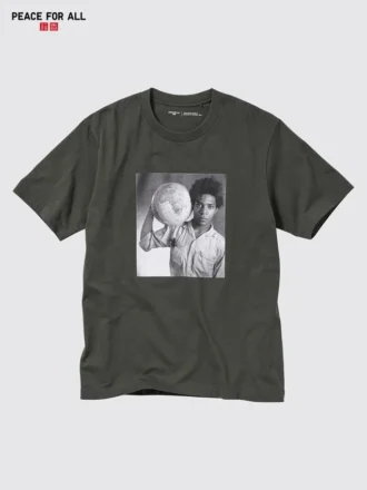 Unisex Peace for All T-shirt met print | Basquiat