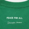 Unisex Peace for All T-shirt met print | Christophe Lemaire