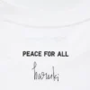 Unisex Peace for All T-shirt met print | Haruki Murakami