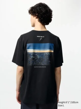 Unisex Peace for All T-shirt met print | Koji Yakusho