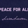 Unisex Peace for All T-shirt met print | Lisa Larson
