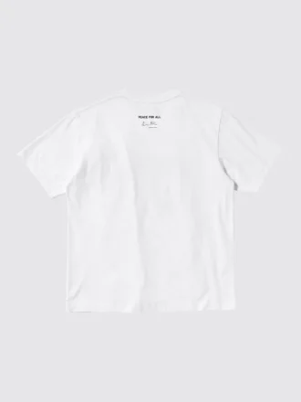 Unisex Peace for All T-shirt met print | Olivia Arthur