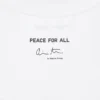 Unisex Peace for All T-shirt met print | Olivia Arthur