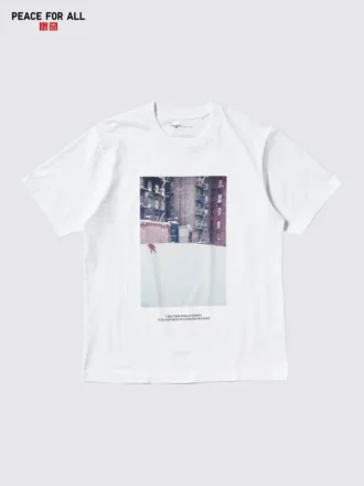 Unisex Peace for All T-shirt met print | Saul Leiter