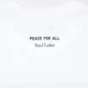 Unisex Peace for All T-shirt met print | Saul Leiter
