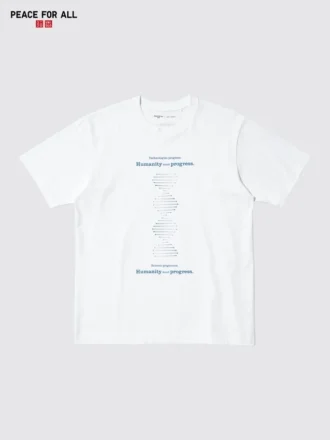 Unisex Peace for All T-shirt met print | Shinya Yamanaka