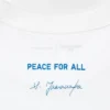 Unisex Peace for All T-shirt met print | Shinya Yamanaka