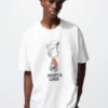 Unisex Peanuts UT T-shirt met print