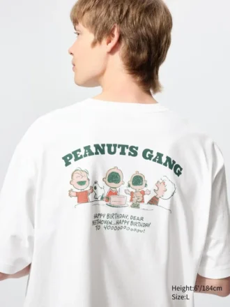Unisex Peanuts UT T-shirt met print