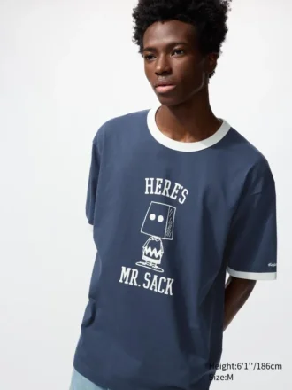 Unisex Peanuts UT T-shirt met print