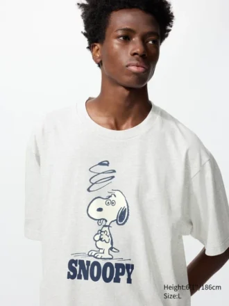 Unisex Peanuts UT T-shirt met print