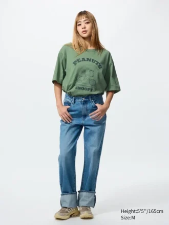 Unisex Peanuts UT T-shirt met print