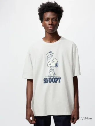Unisex Peanuts UT T-shirt met print
