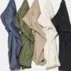 Unisex relaxte broek van linnenmix