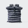 Unisex-rugzak met rolsluiting | Gestreepte