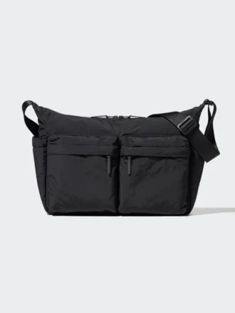 Unisex schoudertas met meerdere vakken
