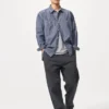 Unisex stretch broek met losse pasvorm