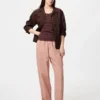 Unisex stretch broek met losse pasvorm