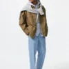 Unisex stretchy enkellange broek | Denim