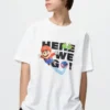 Unisex Super Mario Galaxy Movie UT-overhemd met print