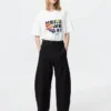 Unisex Super Mario Galaxy Movie UT-overhemd met print