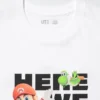 Unisex Super Mario Galaxy Movie UT-overhemd met print