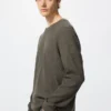 Unisex T-shirt met wafelpatroon