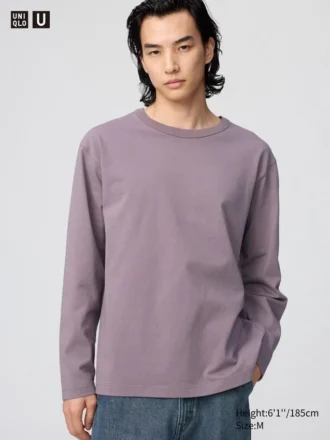 Unisex T-shirt van gewassen katoen | Longsleeves